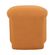 8 Puff Refugio Rivatti 42 cm -Altura- Estofado em Boucle Laranja Entardecer